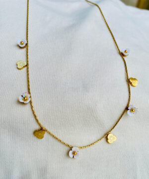 Blossom Meadow Charm Necklace