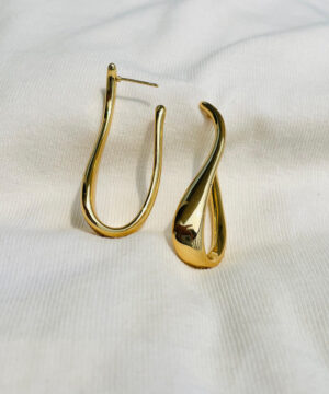 Molten Flow Statement Earrings